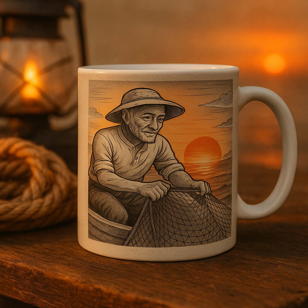 Le Pêcheur au Crépuscule