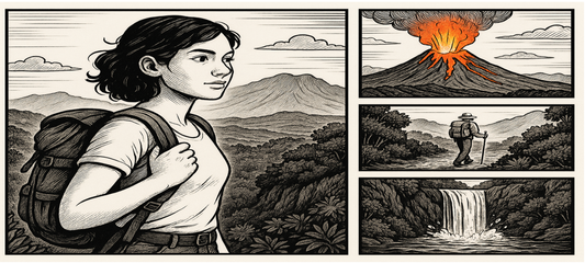 Aventure au Volcan