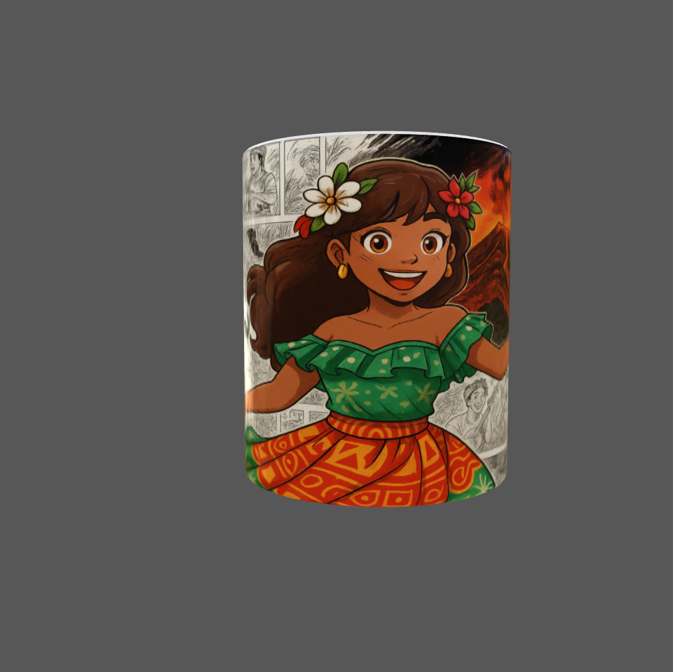 Princesse des Îles & Volcan